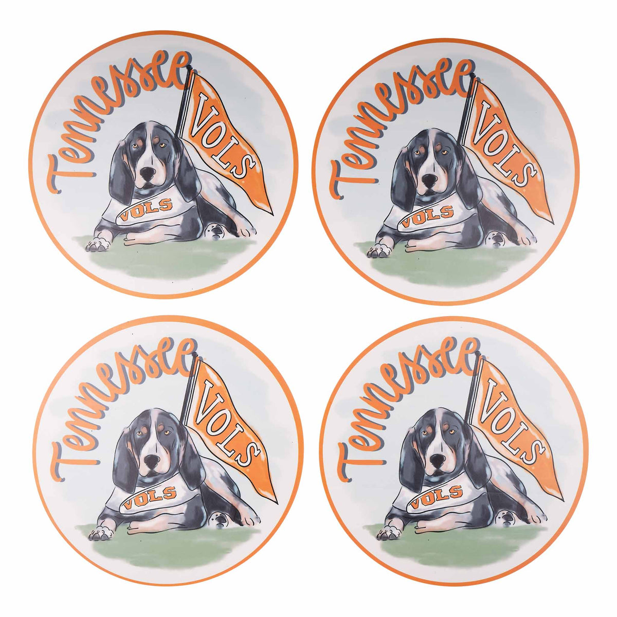 Tennessee Mascot Placemat Set/4