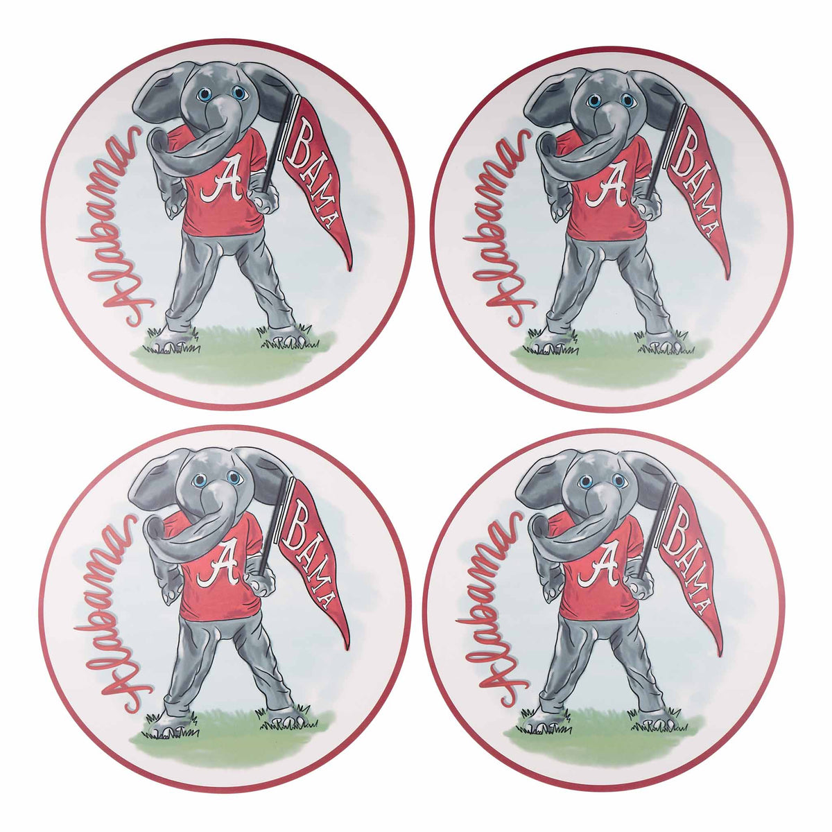 Alabama Mascot Placemat Set/4