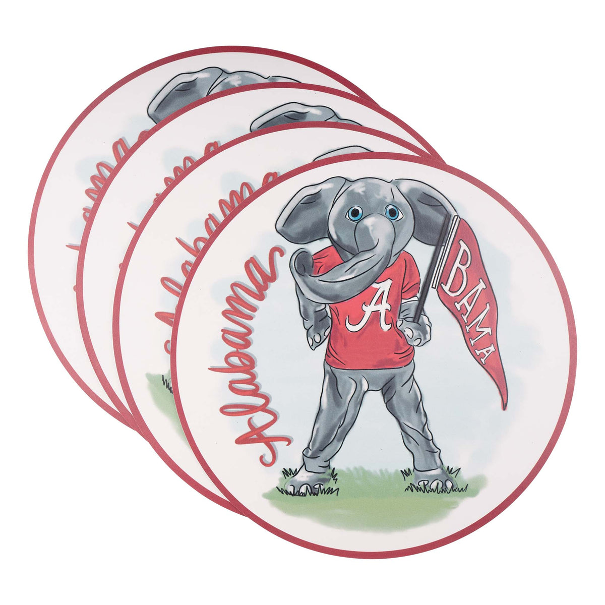 Alabama Mascot Placemat Set/4