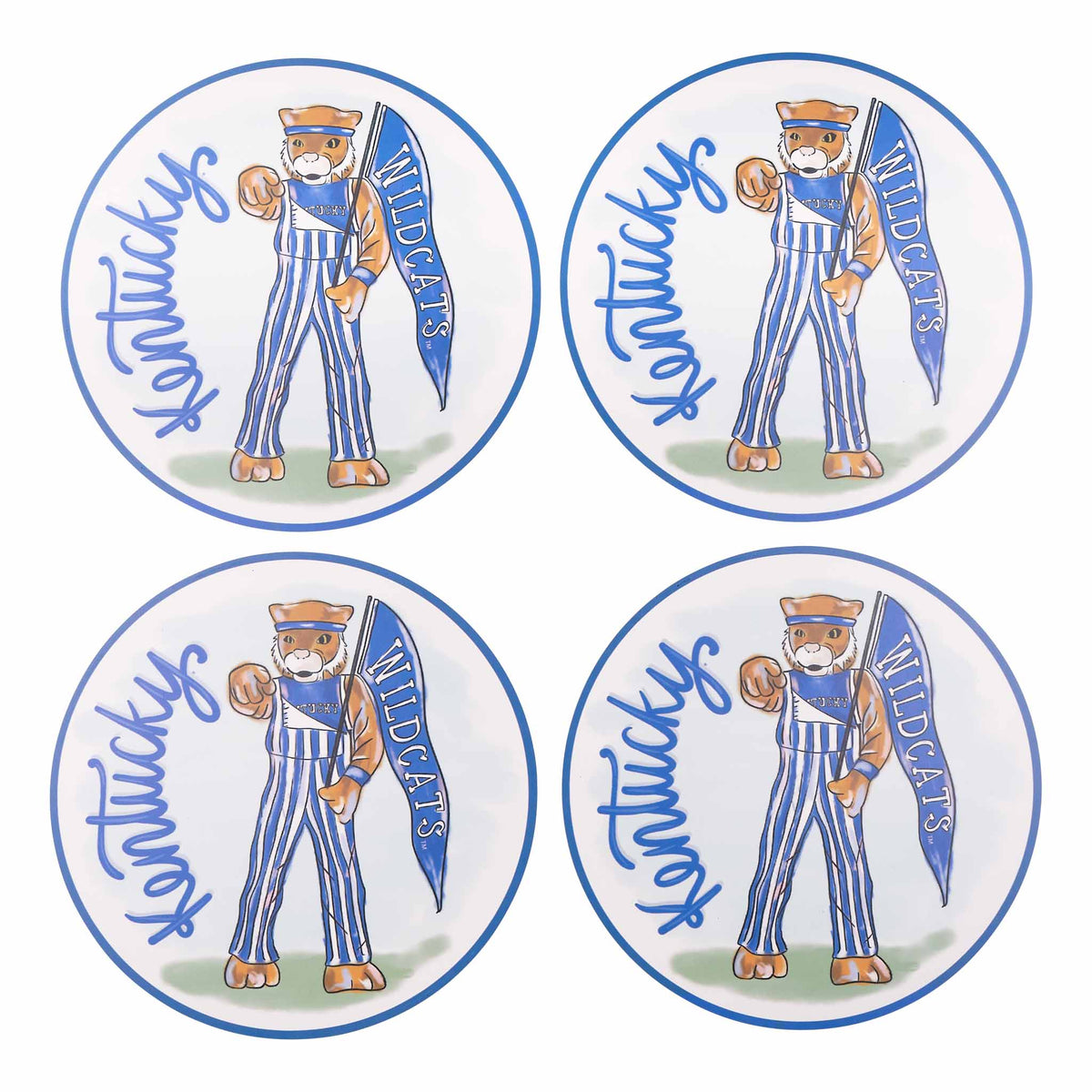 Kentucky Mascot Placemat Set/4