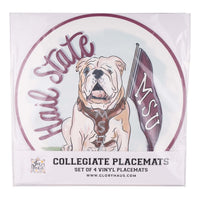 Mississippi State Mascot Placemat Set/4