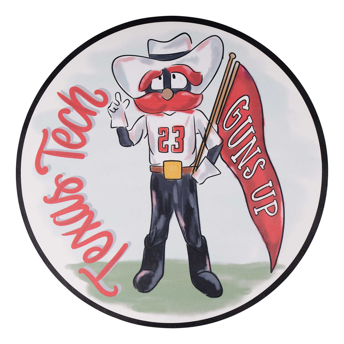 Texas Tech Mascot Placemat Set/4