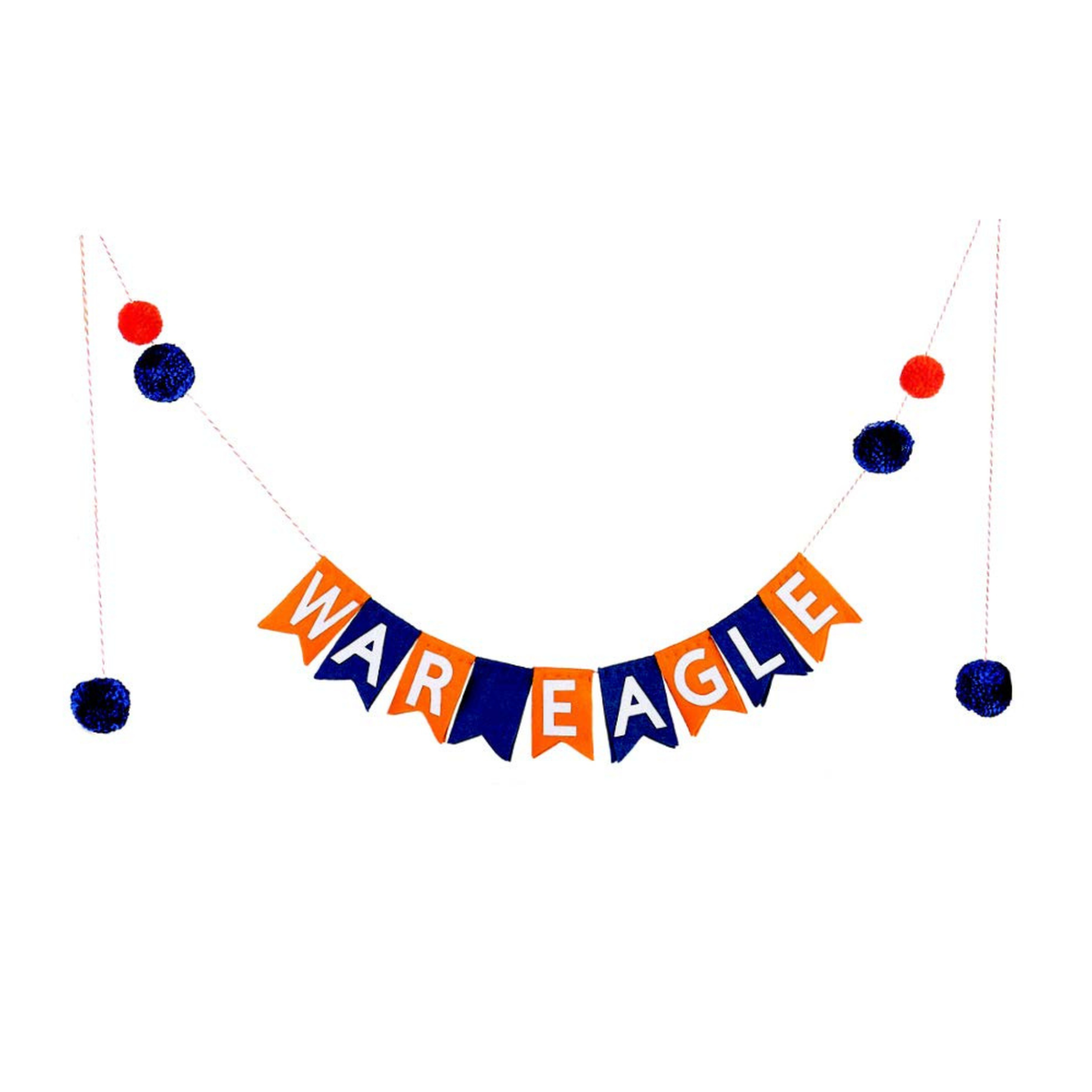 War Eagle Pennant Banner