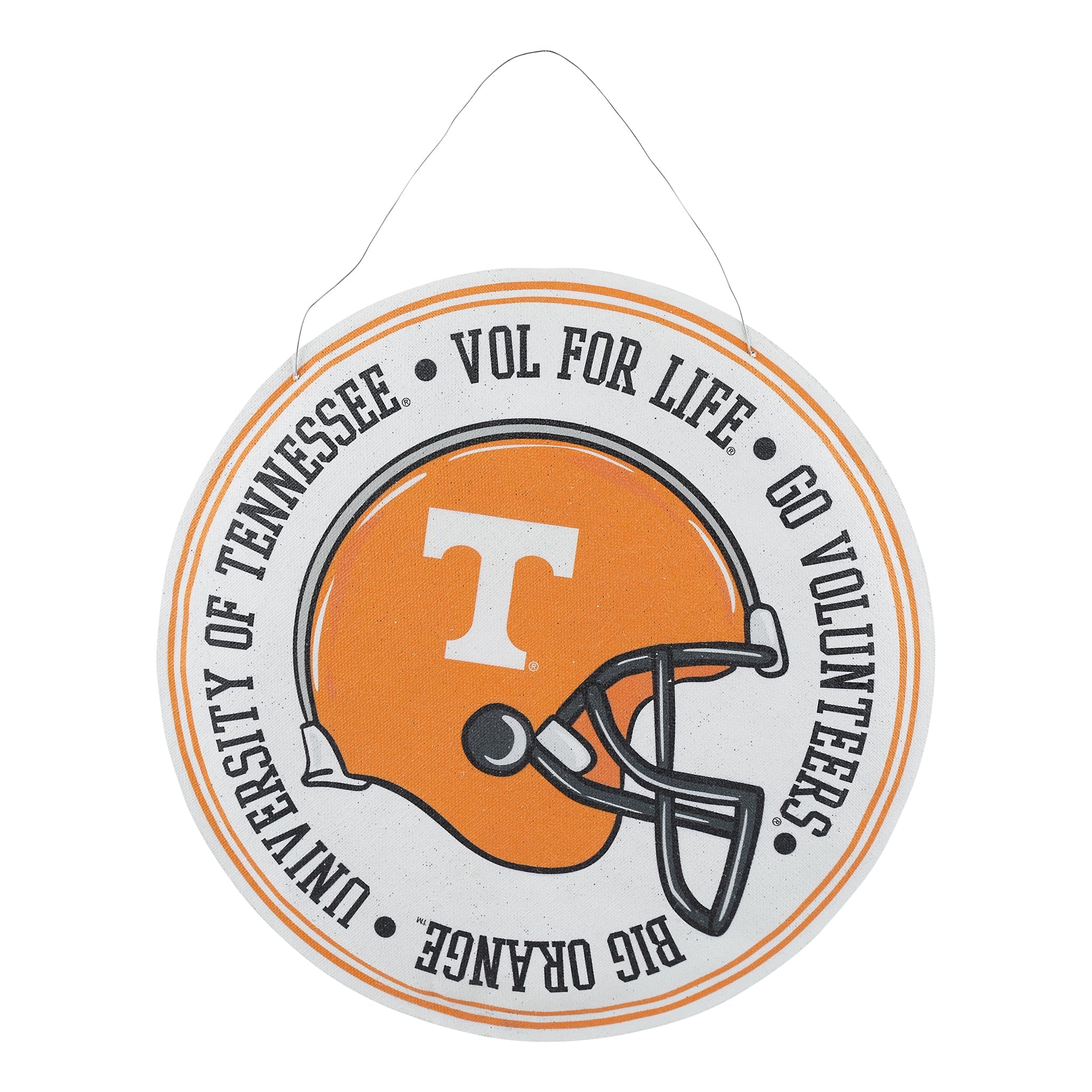door on football helmet View Our Reversible Tennessee Wreath/Helmet Burlee! Go Big Orange!