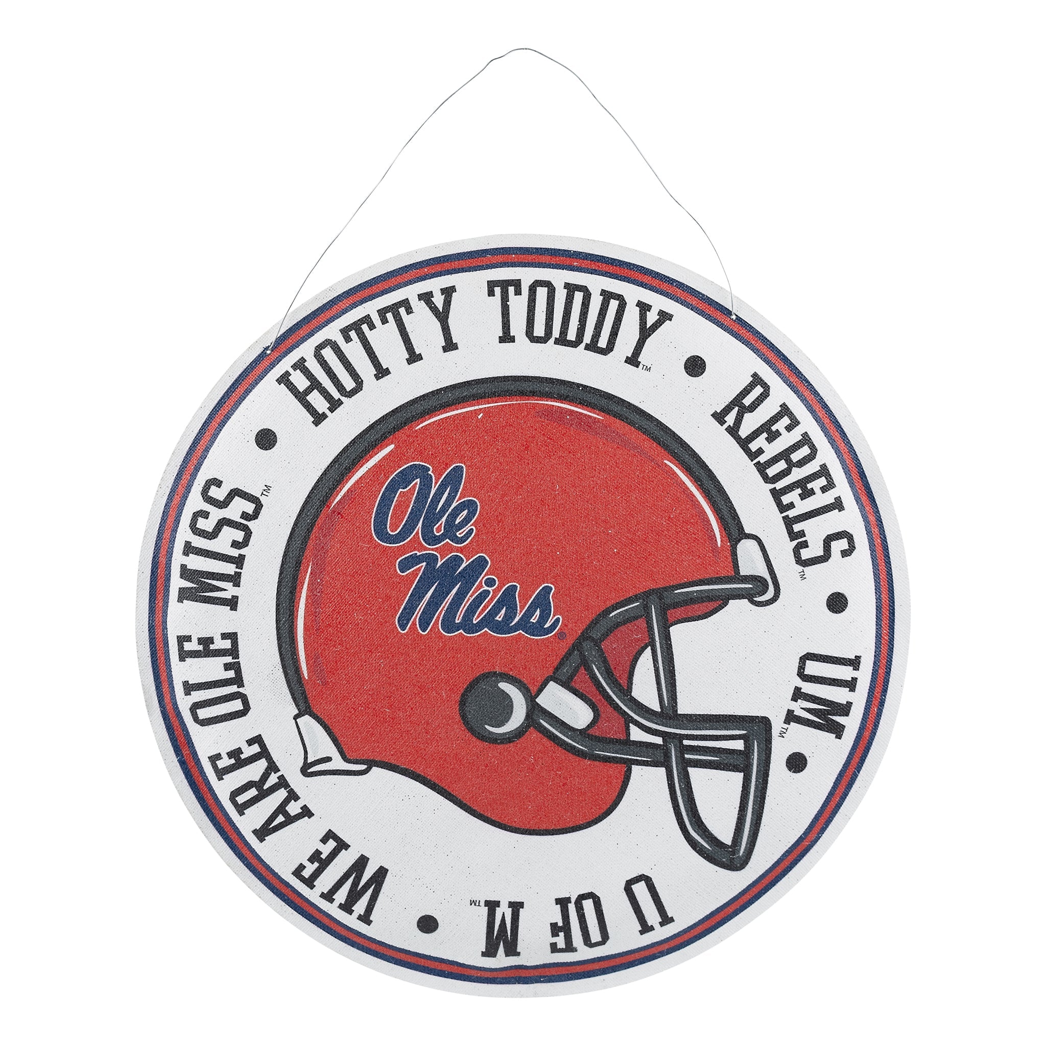 children's ole miss football helmet Show Rebels Pride With A Double-Sided Ole Miss Wreath/Helmet Burlee