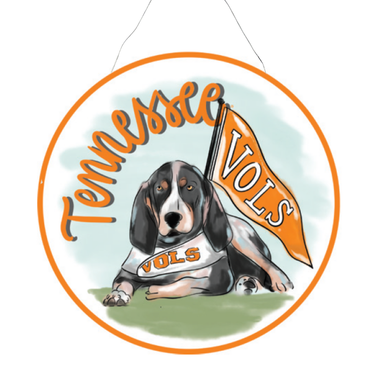 Tennessee Mascot/Retro Burlee
