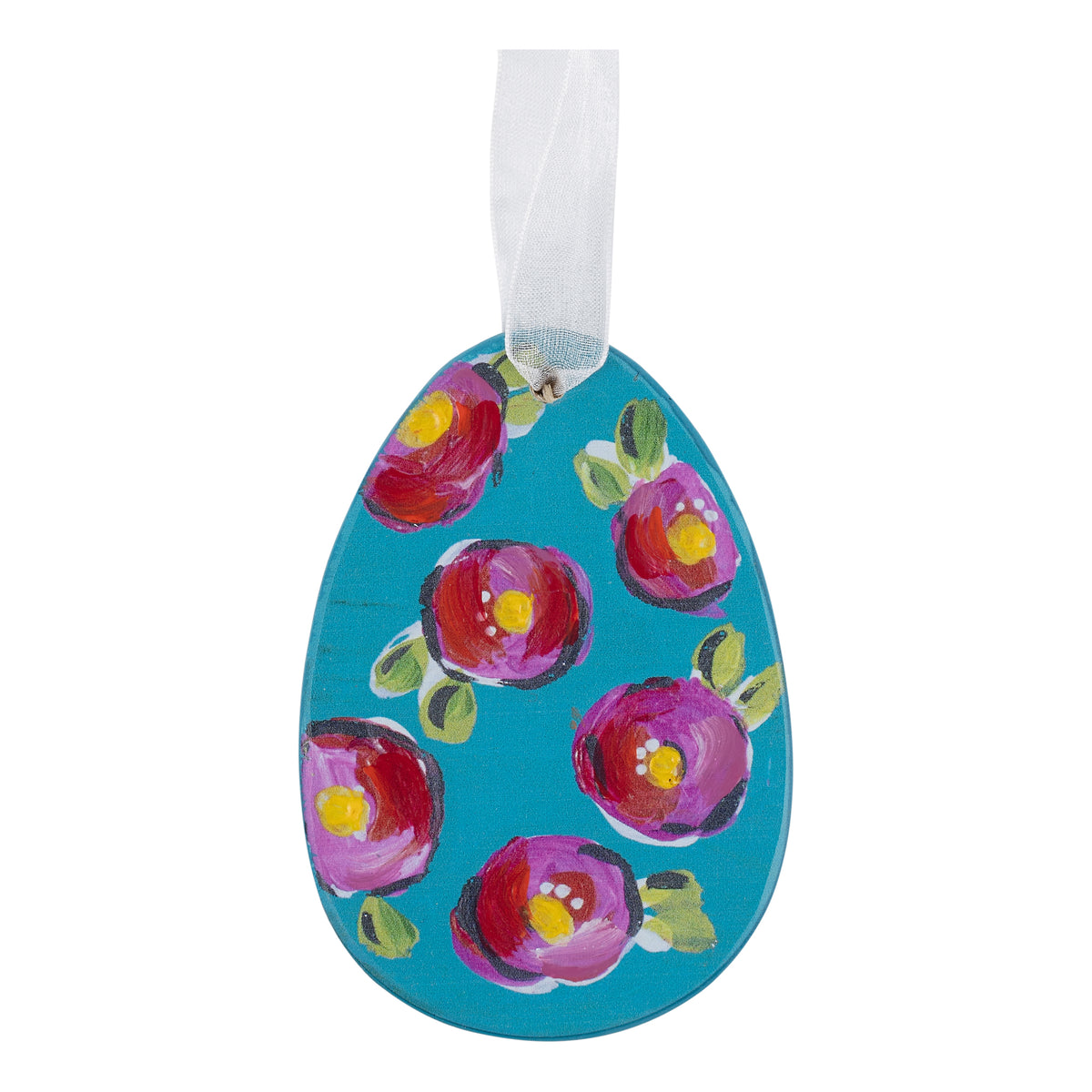 Wooden Easter Ornaments/set of 6