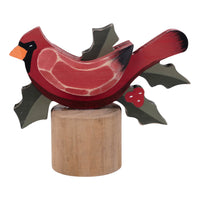 Red Bird In Holly