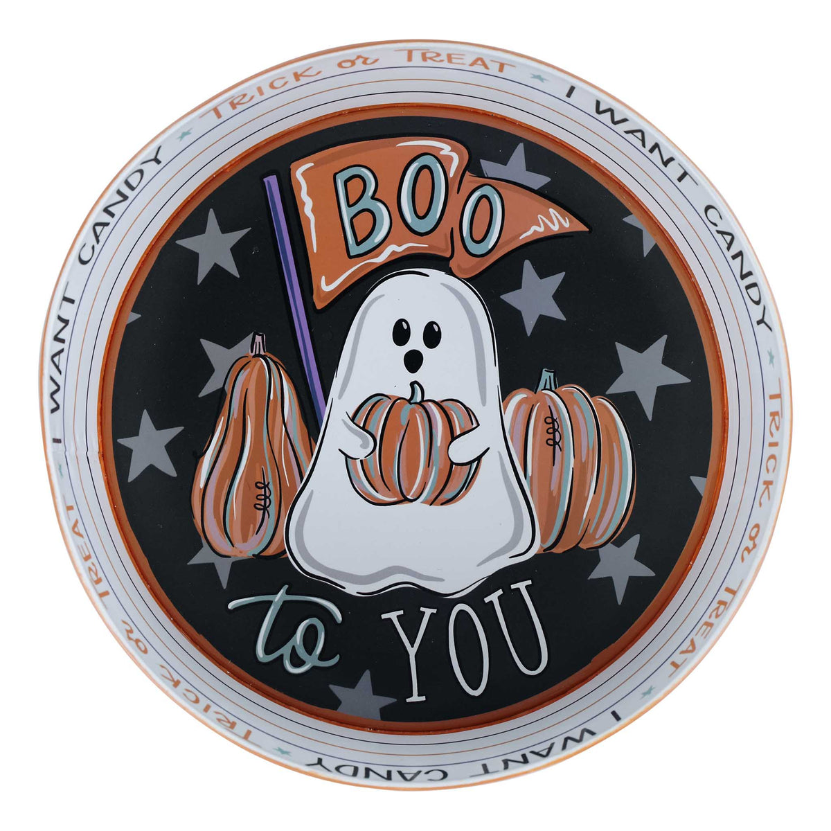 Boo To You Enamel Candy Bowl