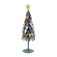 Merry Christmas Metal Tree- Medium