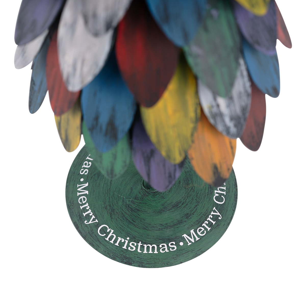 Merry Christmas Metal Tree- Medium