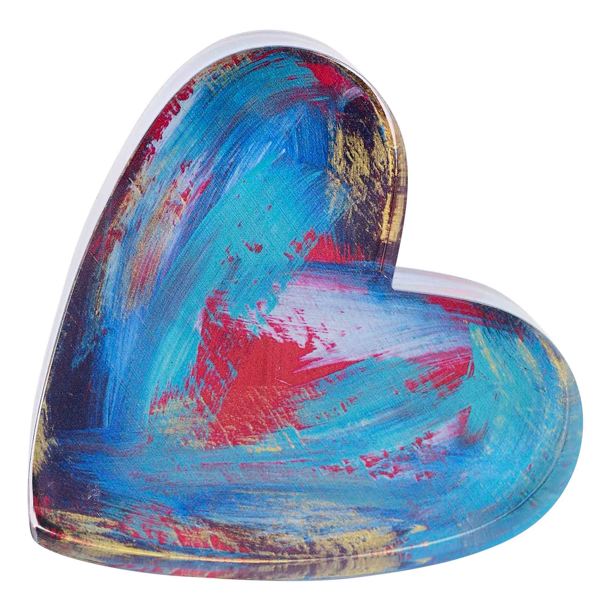 Share Love in Style with the Heart On Its Side Acrylic Stand