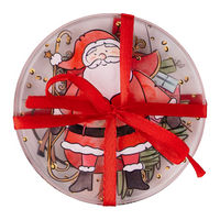 Santa Coaster Set/4