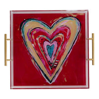 Heart Acrylic Tray