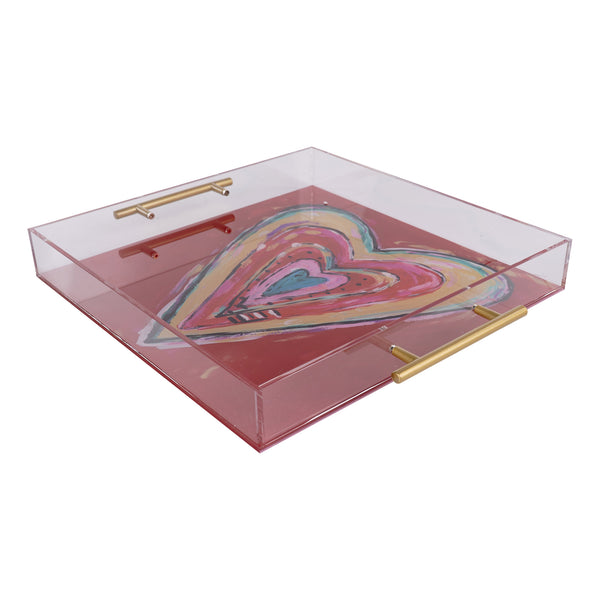 Heart Acrylic Tray