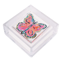 Coral Butterfly Napkin Weight