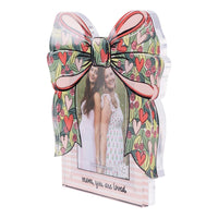 Hearts and Flowers Mom Acrylic Frame