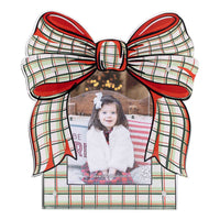 Christmas Bow Acrylic Frame