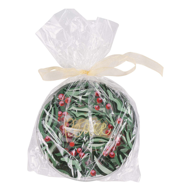 Merry Christmas Holly Coaster Set/4