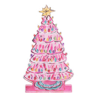 Vintage Pink Tree Acrylic Stand