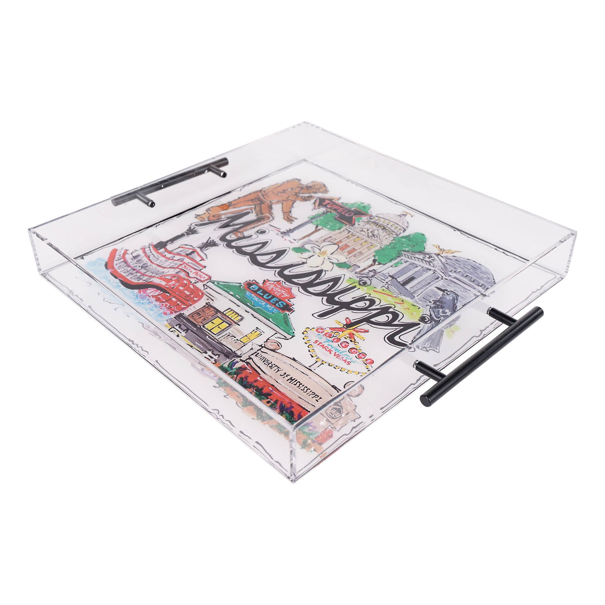 State of Mississippi Acrylic Tray