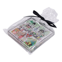 State of Georgia Icon Acrylic Coaster Set/4