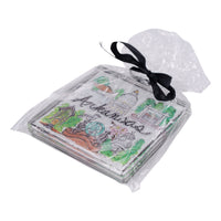 State of Arkansas Acrylic Coaster Set/4