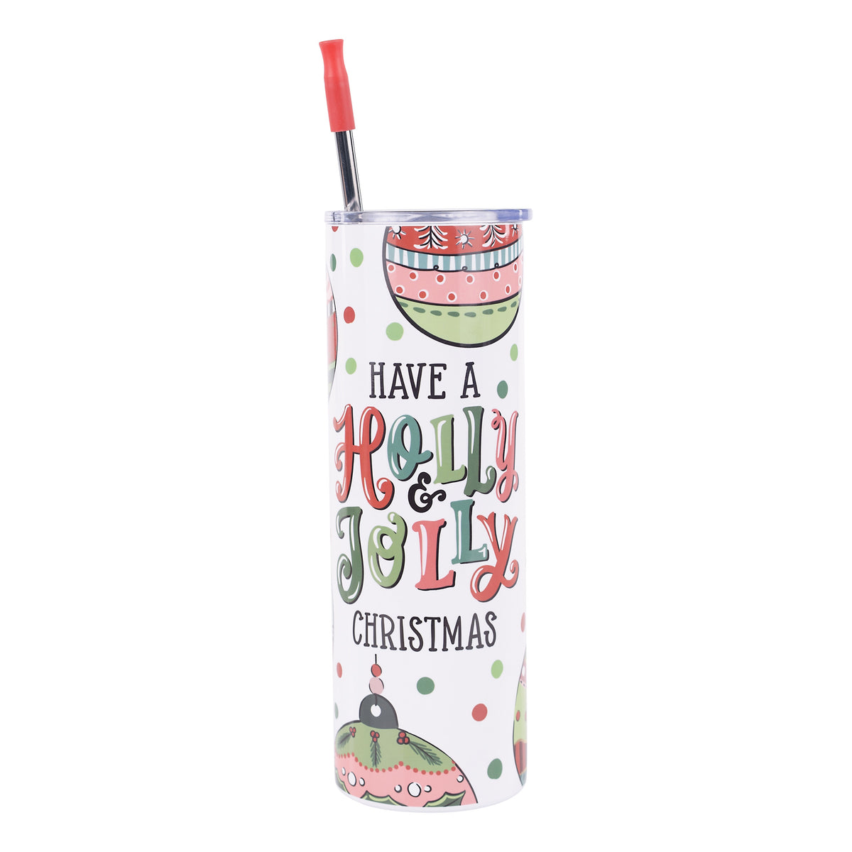 Holly Jolly Christmas Tumbler