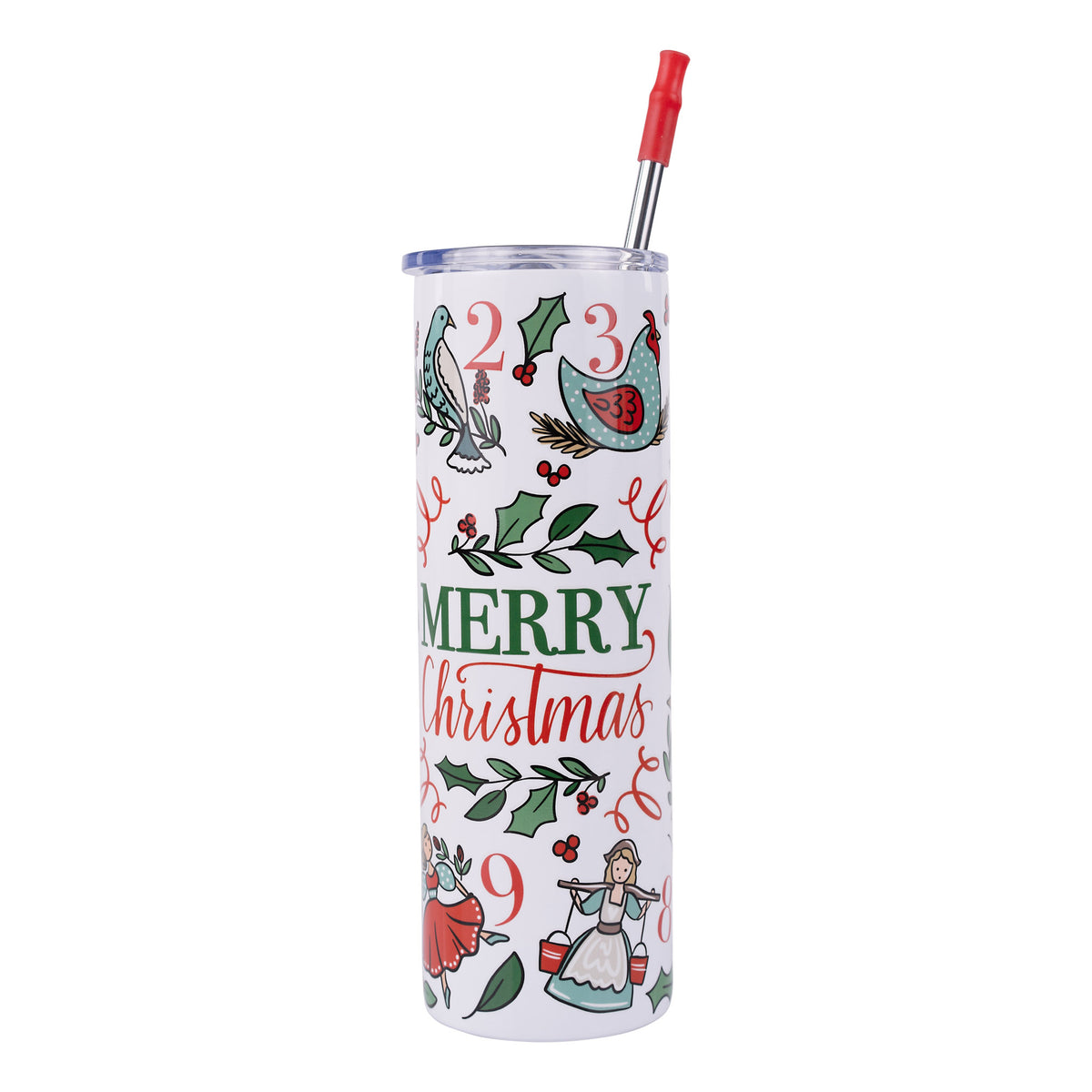 12 Days of Christmas Tumbler