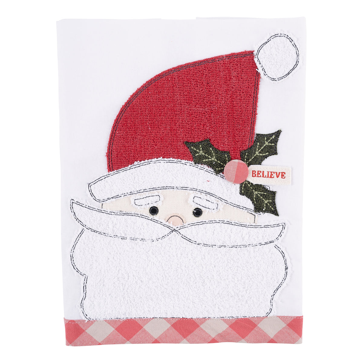 Santa Believe Tea Towel