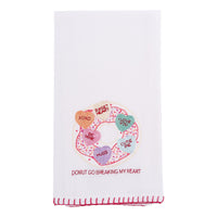 Donut Go Breaking My Heart Tea Towel