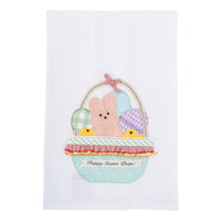 Happy Easter Peeps Tea Towel