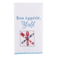 Bon Appetit Y'all Tea Towel