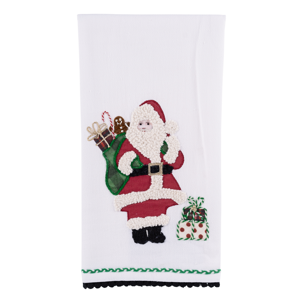 Vintage Santa Tea Towel