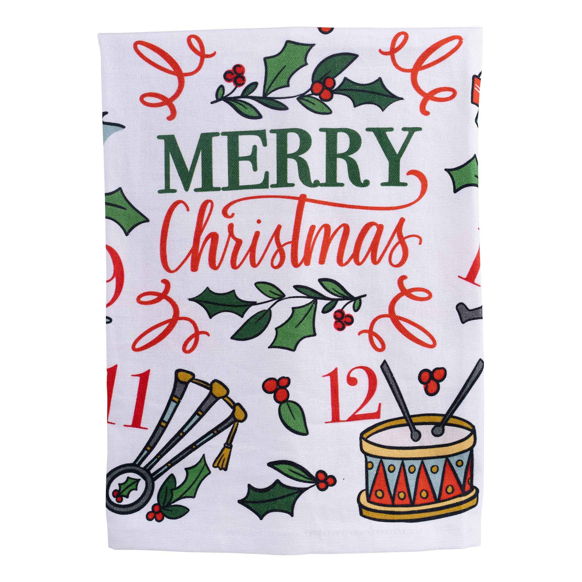 12 Days of Christmas Tea Towel