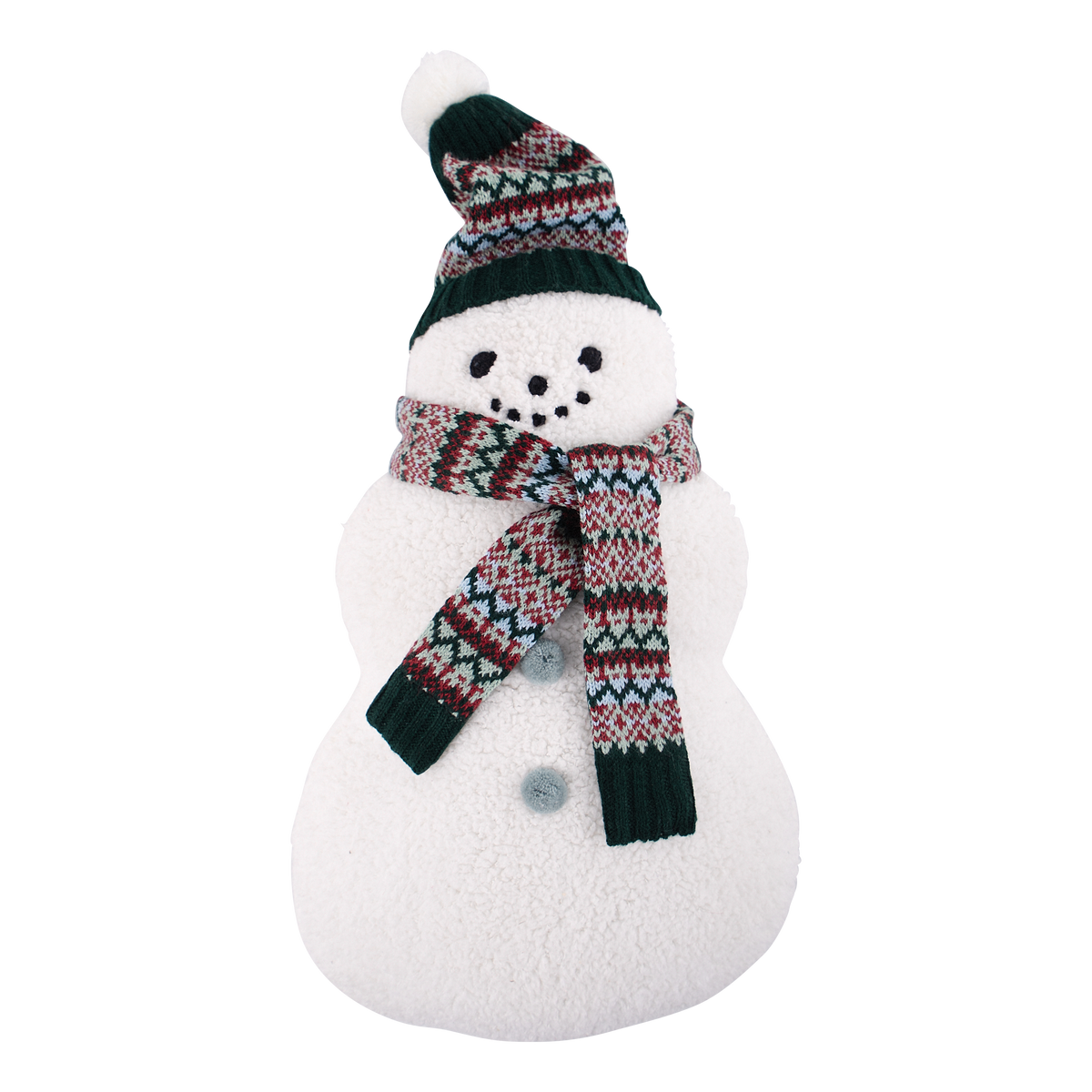 Snowman Shaped Pillow