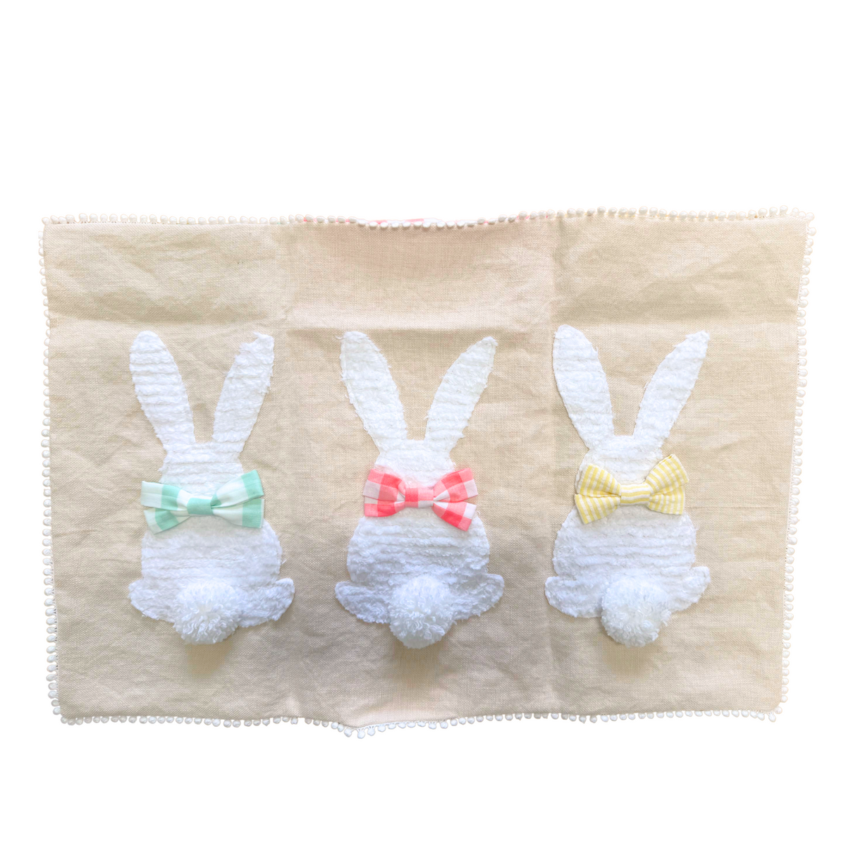 3 Bunnies Pillow