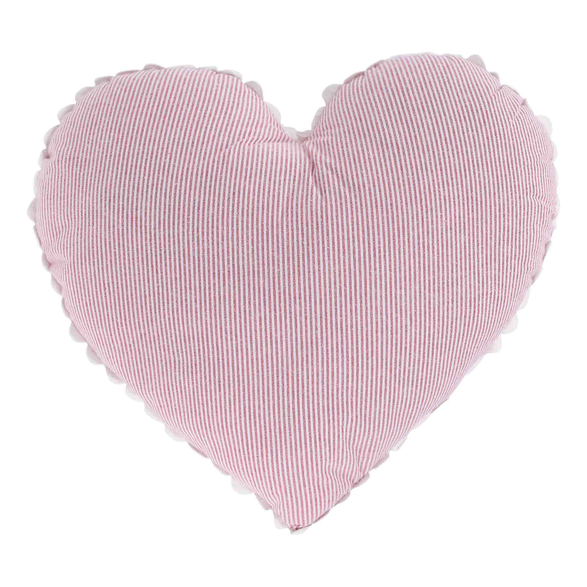 I Love You Ribbon Heart Pillow