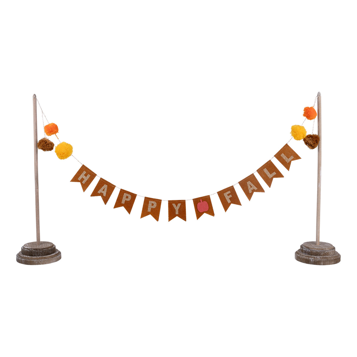Happy Fall Pumpkin Tabletop Banner