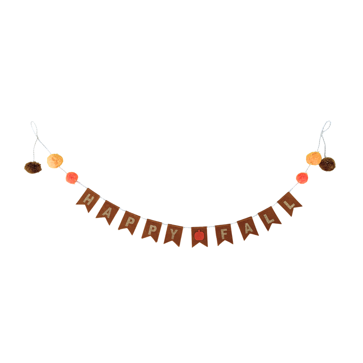 Happy Fall Pumpkin Tabletop Banner