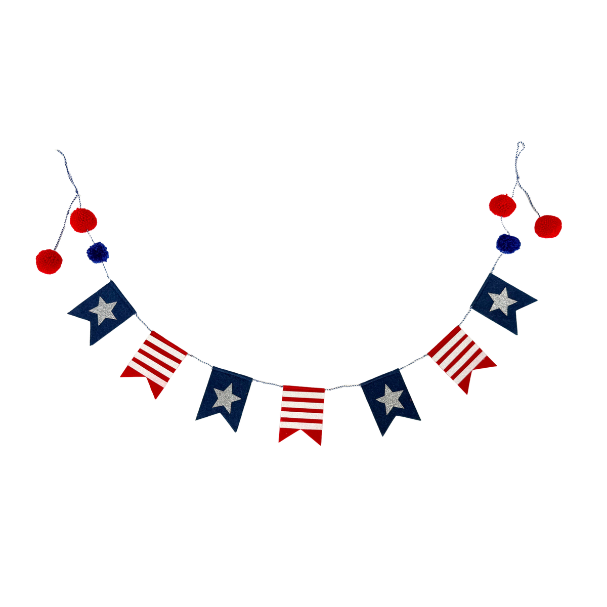 Red White and Blue Star Tabletop Banner