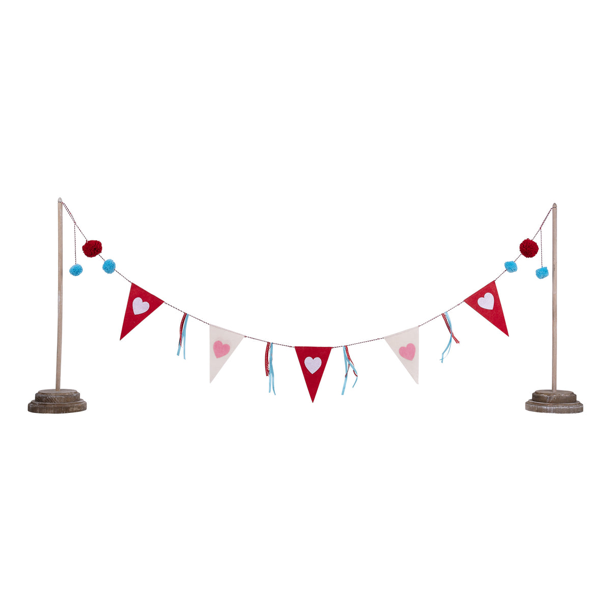 Hearts Tabletop Banner