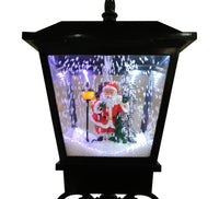 Santa Street Lamp