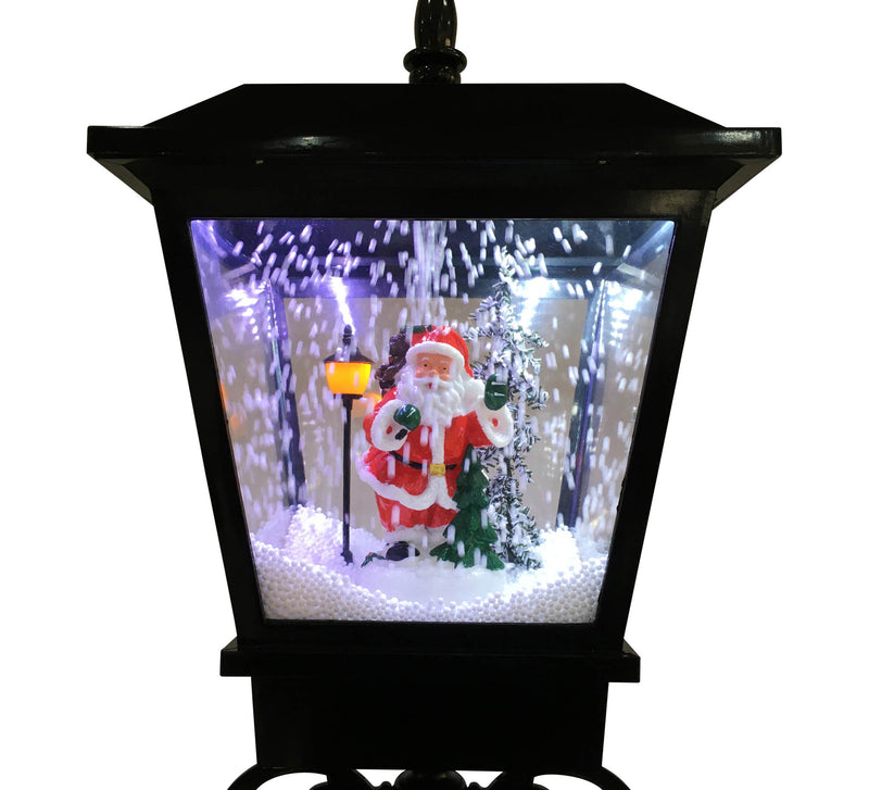 Santa Street Lamp