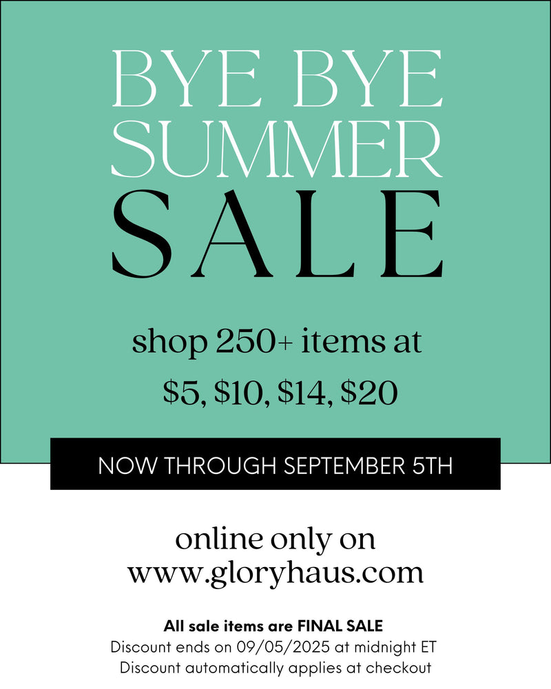 bye bye summer sale