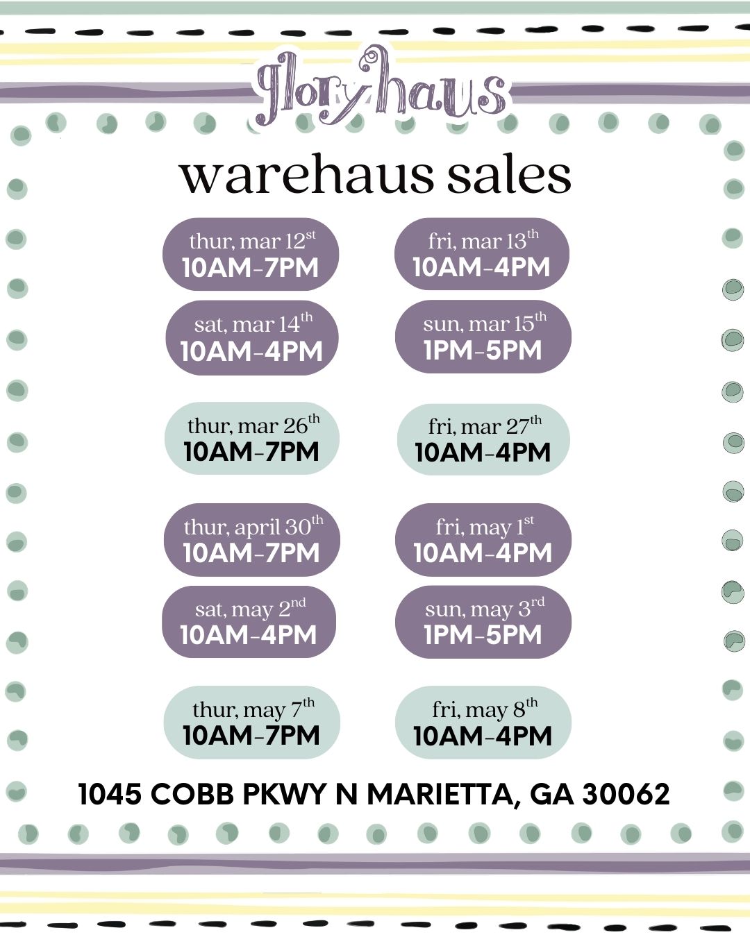 warehouse sales