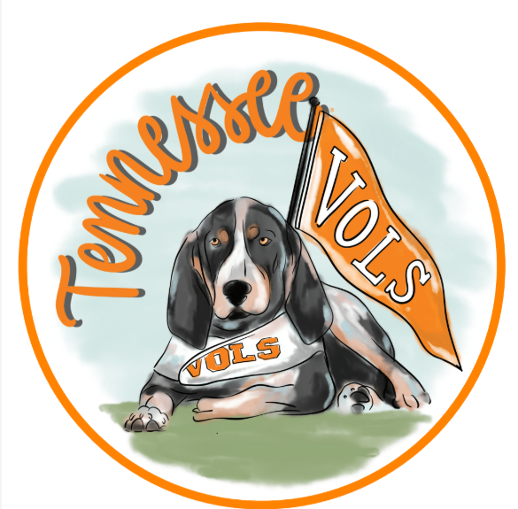 Tennessee Mascot Coaster Set/4