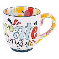 Pop of Color Celebrate Mug