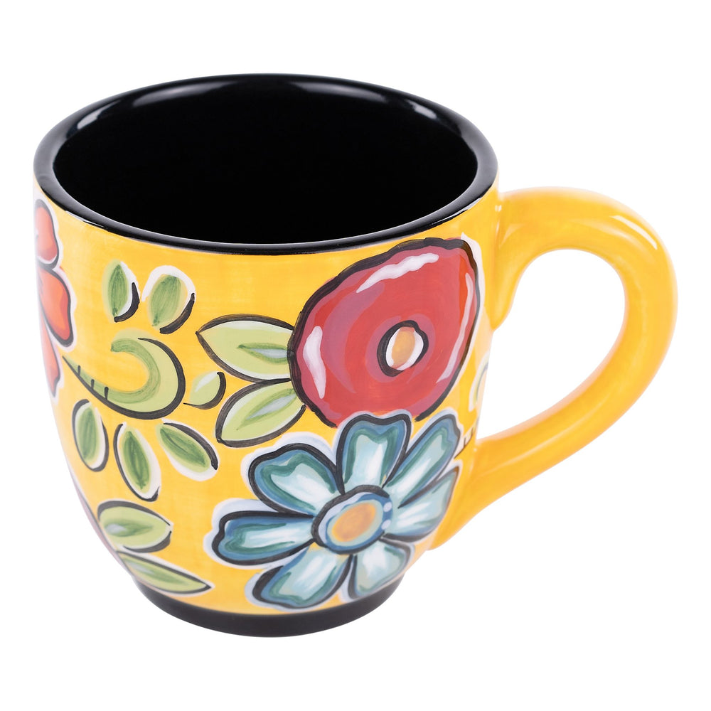 Make Your Coffee or Tea POP In A Bright, Hand Painted Floral Mug – GLORY  HAUS