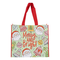 Merry & Bright Ornament Tote Bag